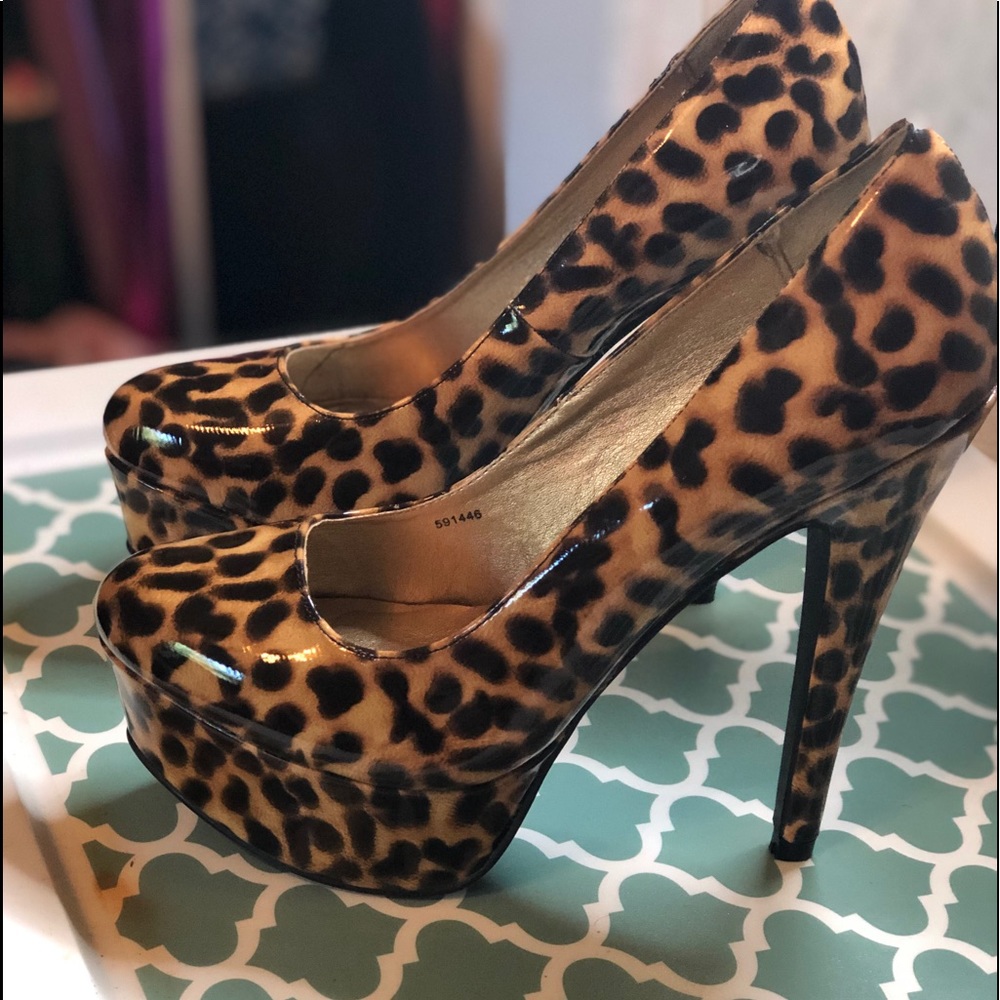 Charlotte Russe Cheetah Pumps
